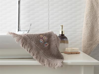 Urban Floral ХАВЛИИ ЗА РЪЦЕ Бродирани 30x45 cm Beige