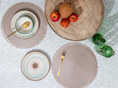 Urban Folk АМЕРИКАНЗКИ СЕРВИЗ 2 комплекта Полипропилен 38 cm Beige