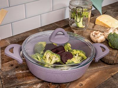 Urbann ТЕНДЖЕРА Малък Гранит 26 cm Тъмно лилаво