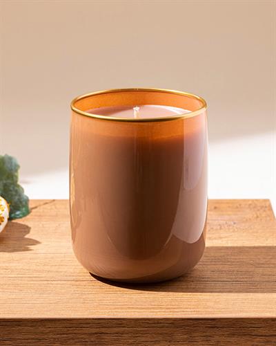 Valentin Scented Candle 190 gr Dark Beige