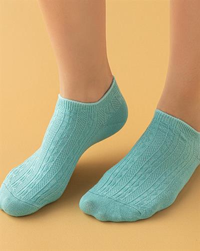 Valerie Чорапи Дамски Единичен, Памучен, Мента, 36-40