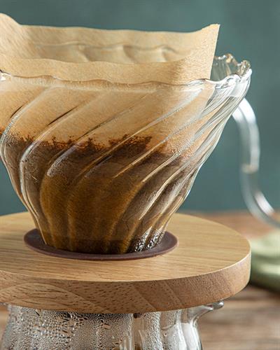 Valery Borosilicate 2 cups Coffee Pot 300 ml Transparent