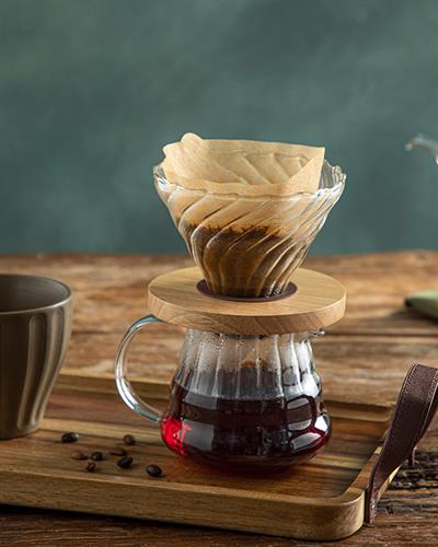 Valery Borosilicate 2 cups Coffee Pot 300 ml Transparent