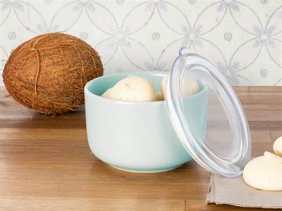 Vanity КУТИЯ ЗА СЪХРАНЕНИЕ Малка Керамичен 12 cm Seledon,