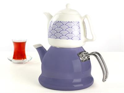 Vanity ЧАЙНИК Емайлиран 2,5 L Purple.