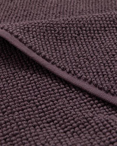 Vanity Хавлия За Крака Памучен, Тъмен Дамсън, 50 X 70 Cm