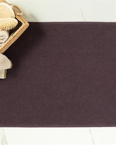 Vanity Хавлия За Крака Памучен, Тъмен Дамсън, 50 X 70 Cm