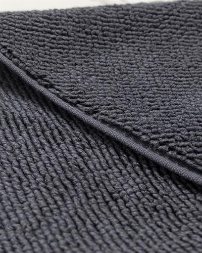 Vanity Кърпа За Крака Ориз 50x70 см Антрацит