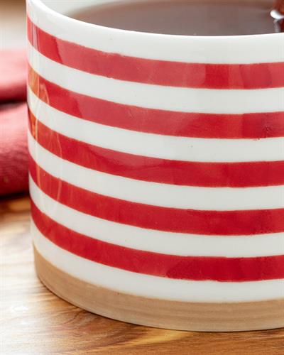 Vanity New Bone Cup 450 ml Red