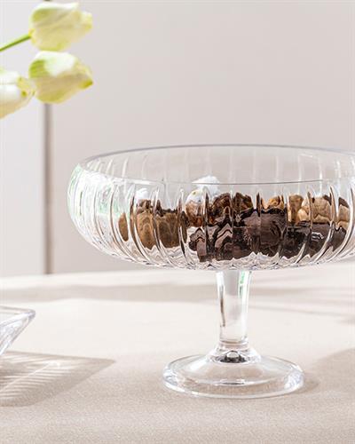 Vanya Презентация С Крака, Стъкло, Прозрачен, 24X16 Cm