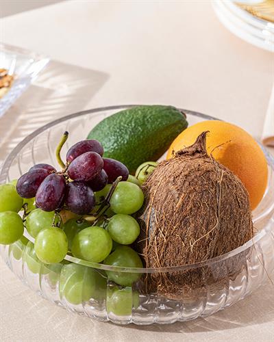 Vanya Glass Presenter 24x6,5 cm Transparent