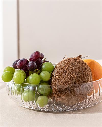 Vanya Glass Presenter 24x6,5 cm Transparent