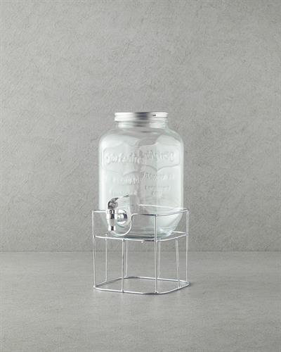 Vega Glass Beverage Holder 4 Lt Silver.