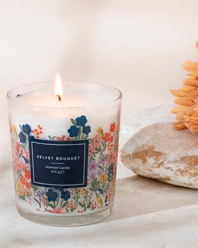 Scented Candle 270 g Dark Blue