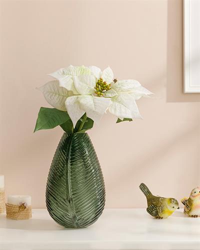 Velvet Rose Изкуствено Цвете 78 см Бордо