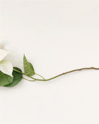 Velvet Rose Изкуствено Цвете 78 см Бордо