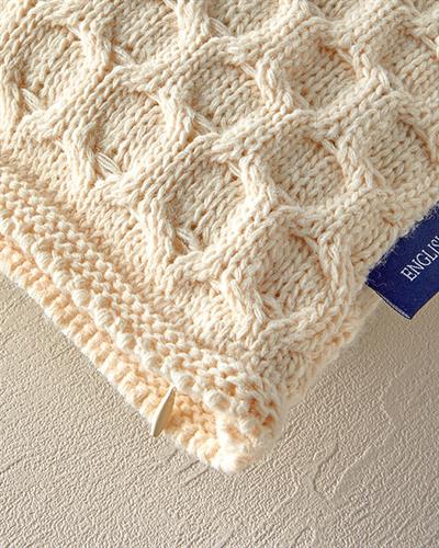 Velvety Калъфка Декоративн Възглавница Трико 45x45 см Светло каменно сив