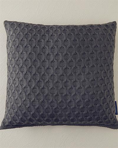 Knitwear Cover Throw Pillows 45x45 cm Anthracite