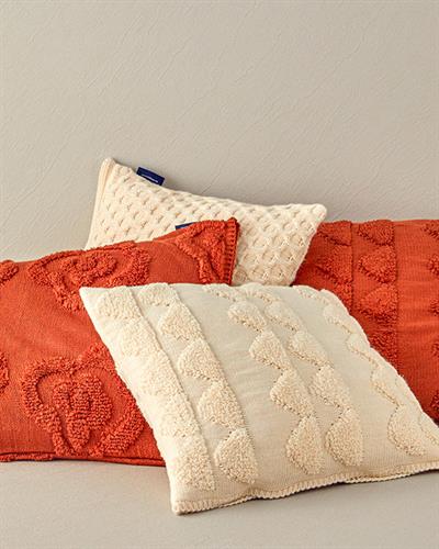 Velvety Калъфка Декоративн Възглавница Трико 45x45 см Светло каменно сив