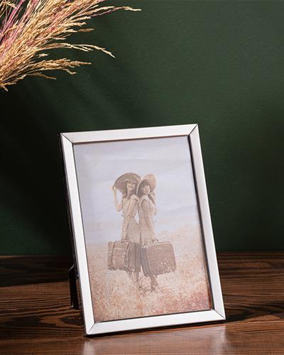 Vendy Рамка Неръждаема стомана 14x20 см Сребърен