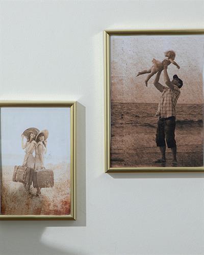 Vendy Рамка Алуминий 14x20 см Златен