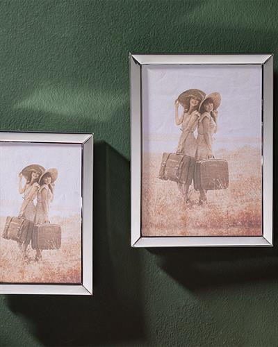 Vendy Рамка Неръждаема стомана 14x20 см Сребърен