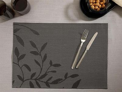 Vendy Кухненски Сервиз За 4 Бр., Pvc, Антрацит, 30 X 45 Cm