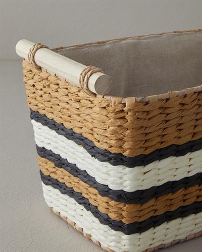 Venice Кошница Слама 33x22x20 см. Brown