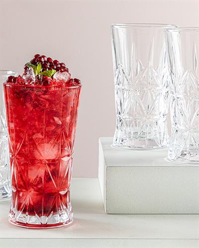 Vera Чаша За Безалкохолно 4 Бр., Стъкло, Прозрачен, 290 Ml