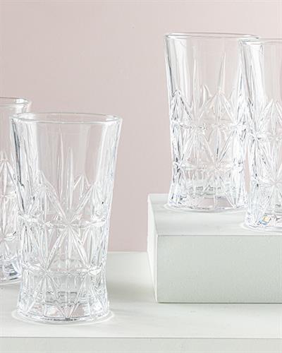 Vera Чаша За Безалкохолно 4 Бр., Стъкло, Прозрачен, 290 Ml