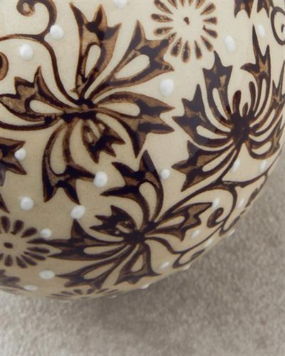 Verano Декоративен Предмет Порцелан 8 см Кремав