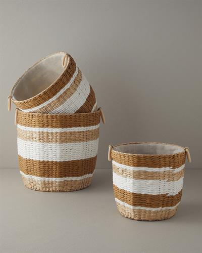 Verda Кошница Слама 28x25x21 см. Brown