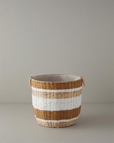 Verda Кошница Слама 33x30x26 см. Brown