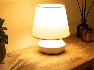 Verde Абажур Бяло, 15 X 15 X 22 Cm