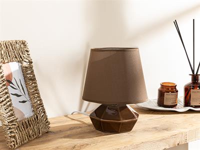 Verde Абажур 15x15x22 см Светлокафяв