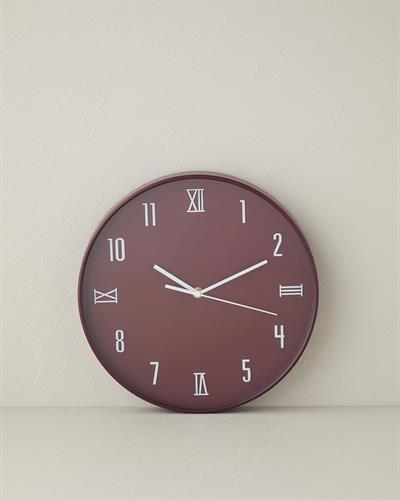 Verna Стенен Часовник Пластмаса 30 см Син