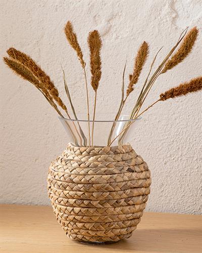 Verona Ваза Кафяво, 14 X 14 X 17 Cm