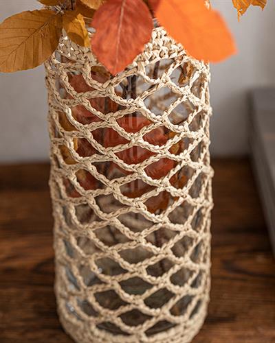 Verona Ваза Кремово, 9 X 9 X 15 Cm