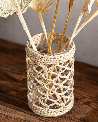 Verona Ваза Кремово, 9 X 9 X 23,5 Cm