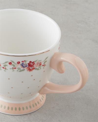 Чаша Китайски костен порцелан 460 мл Шарен