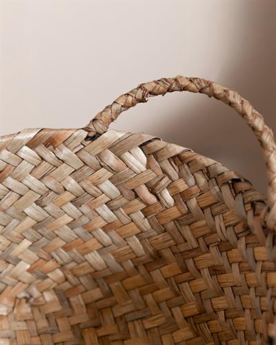 Vıenna Кошница Среден Слама 17x9 см Горчица