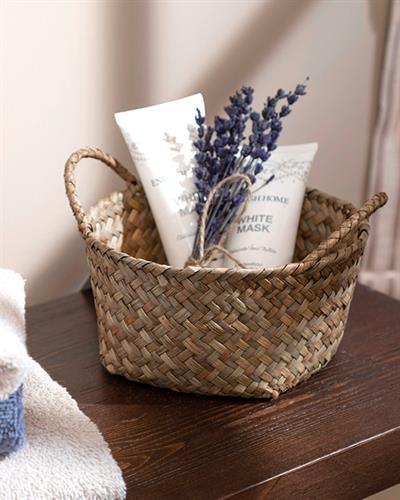 Vıenna Кошница Среден Слама 17x9 см Горчица