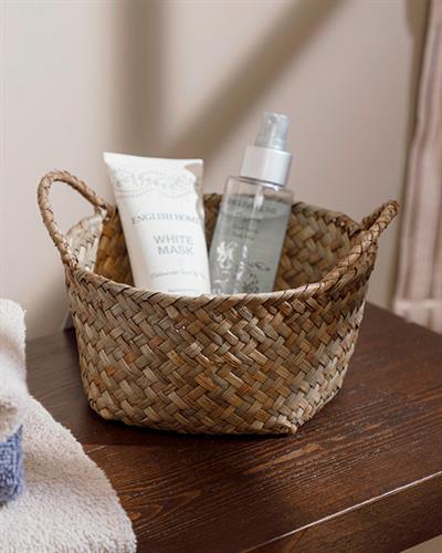 Vıenna Кошница Малък Слама 20x10 cm Горчица