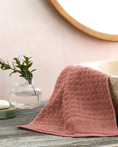 Vienna Хавлии За Ръце Памучен, Тъмно Розово, 30 X 40 Cm