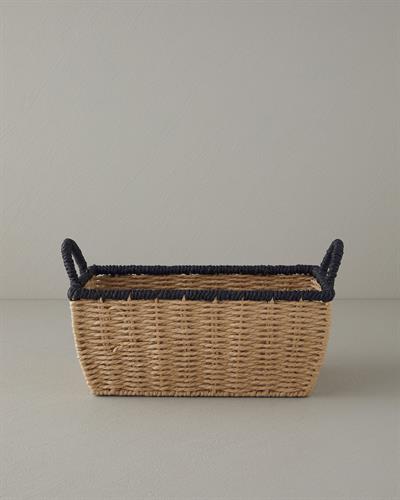 Vienna Кошница Слама 33x22x20 см. Натурален