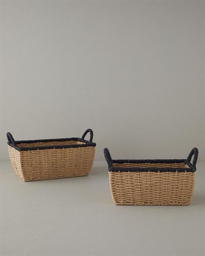 Vienna Кошница Слама 33x22x20 см. Натурален