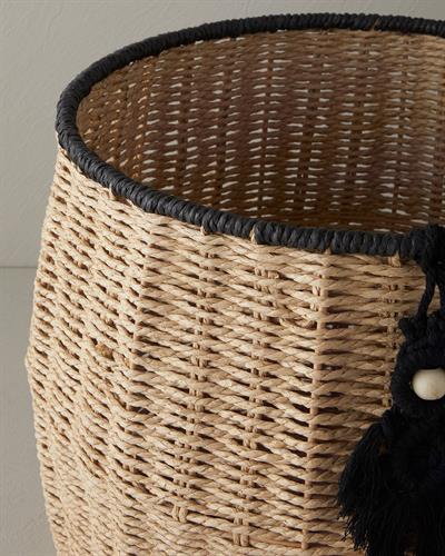 Vienna Wicker Laundry Basket Natural