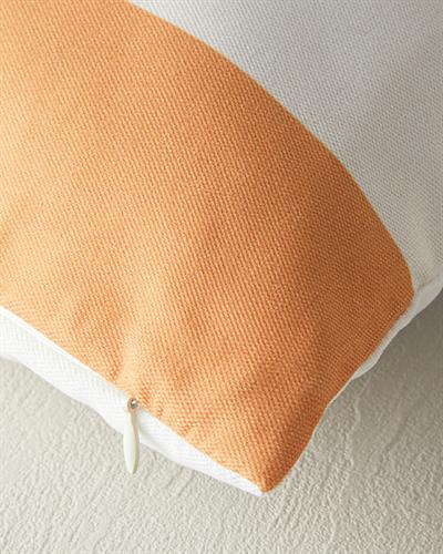 Vika Cover Throw Pillows 45x45 cm Black - Mustard