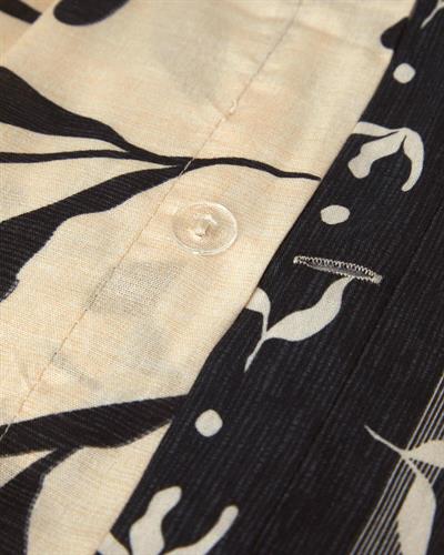 Vinette Спален Комплект Единичен Мек памук с дигитална щампа 160x220 см Бежов