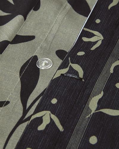 Vinette Спален Комплект Единичен Мек памук с дигитална щампа 160x220 см Зелен